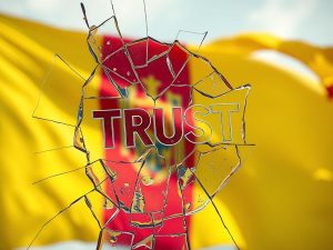 încrederea romanilor în politica